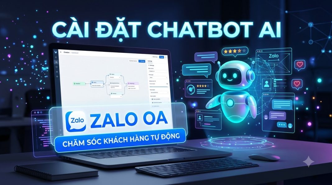 Cách cài đặt chatbot AI Zalo OA chăm sóc khách hàng tự động 24/7]