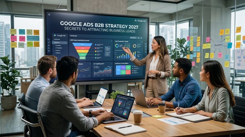 Bí quyết triển khai chiến lược B2B Google Ads thu hút lead doanh nghiệp 2027