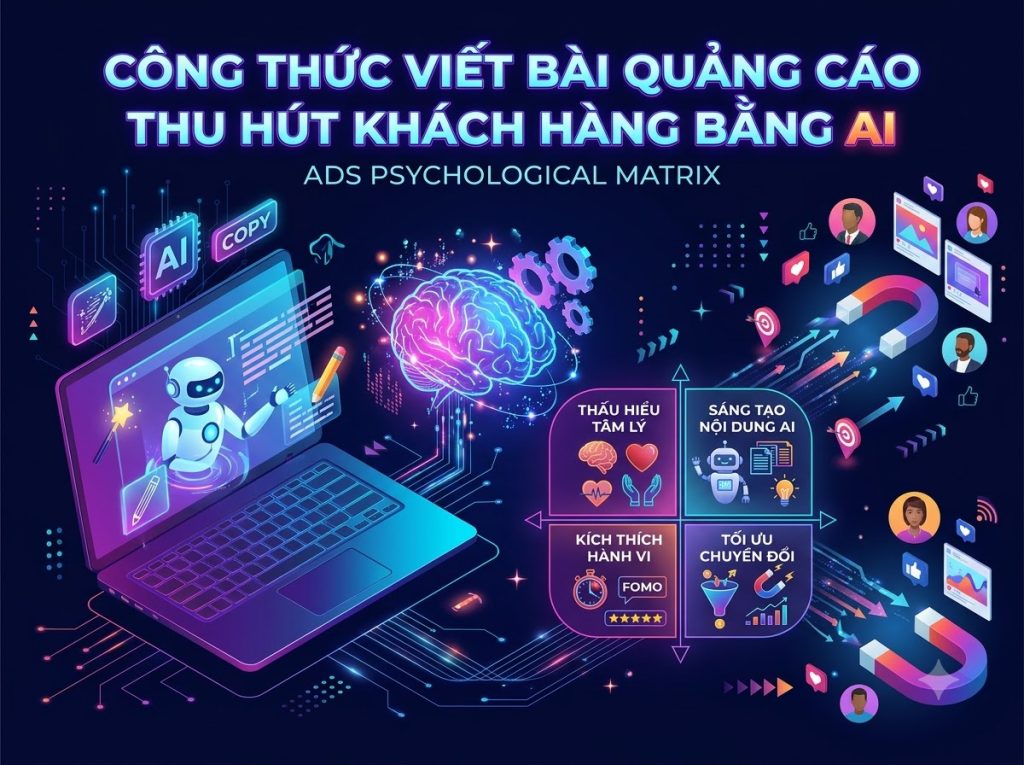 Công thức viết bài quảng cáo thu hút khách hàng trong tuyệt chiêu viết mẫu quảng cáo bằng AI