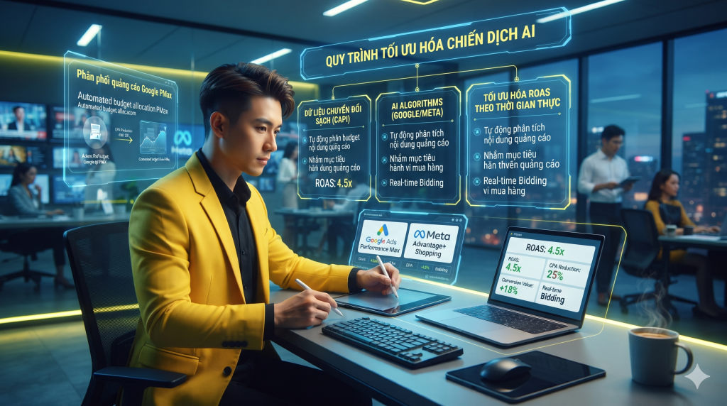 Google Performance Max & Meta Advantage+ – Tối ưu hóa chiến dịch quảng cáo trả phí