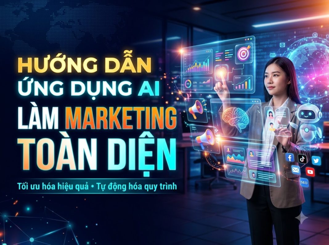 Hướng dẫn ứng dụng AI làm marketing toàn diện tối ưu chi phí chuẩn SEO (Đột Phá 2027)